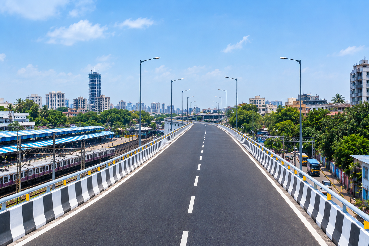 Mumbai Vidyavihar Flyover Nears Completion, Expected to Open by October 10